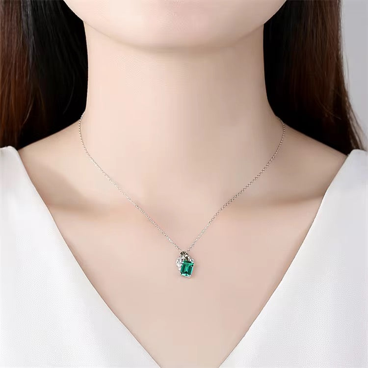 Elegant Emerald-Cut Cubic Zirconia Jewelry Set - ShopSmart 