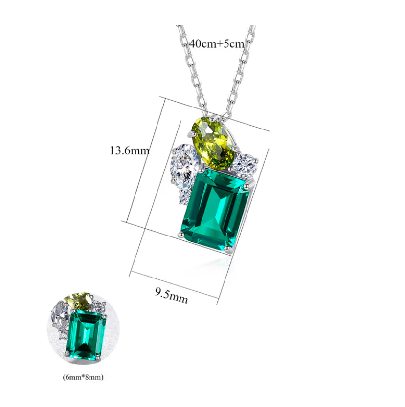 Elegant Emerald-Cut Cubic Zirconia Jewelry Set - ShopSmart 