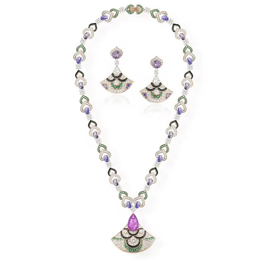 Gorgeous Necklace And Earrings Set For Women/Girls - ShopSmart 